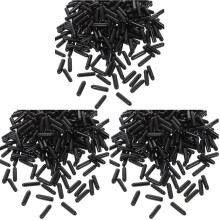 1500Pcs Black Dome Bolt Protective Caps End Covers for Screws