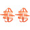 2Pièces Ceinture De Levage Orange Aide Stairs 1