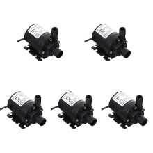 5Pièces Booster Silencieuse Noire Pour Circulation D'eau