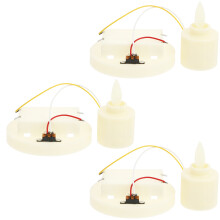 9Pcs Sturdy Plastic Swing Wicks for DIY LED Candle Light Making Kits