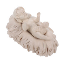 3Pcs Small Resin Baby Jesus Figurine Nativity Scene Decoration
