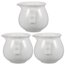 6Pièces Mousseur Blanche Céramique Multifonction