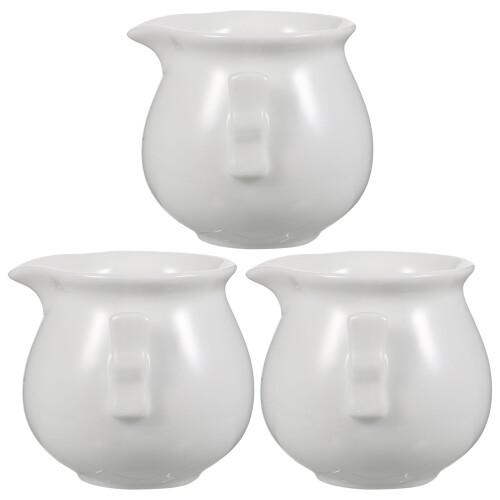 6Pièces Mousseur Blanche Céramique Multifonction
