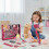 Set da gioco per bambini a tema barbiere con strumenti sonori e luminosi. 1