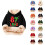 Sweat à capuche enfant multicolore imprimé glace 1