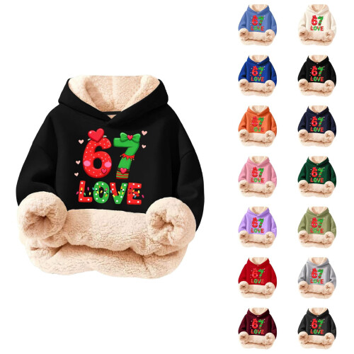 Sweat à capuche enfant multicolore imprimé glace