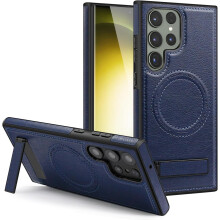 Läderfodral till Samsung Galaxy S24Ultra med MagSafe och