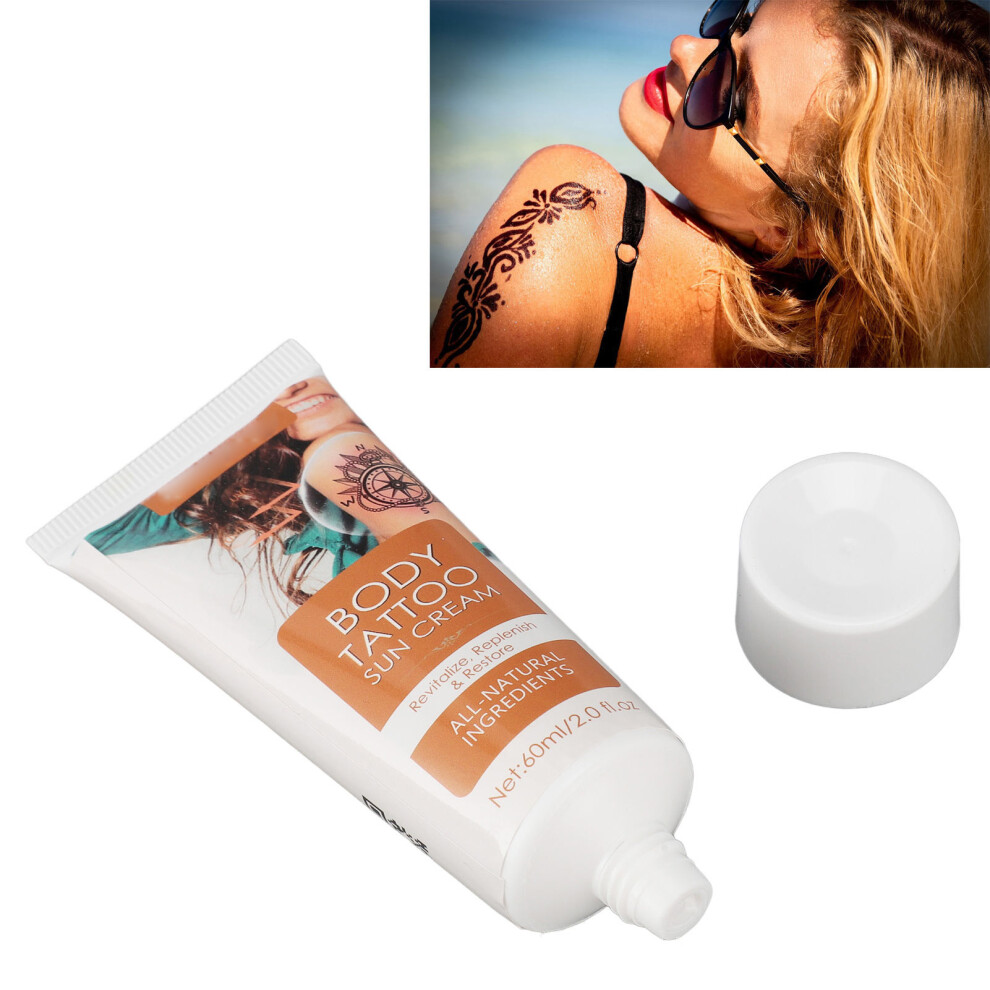 Cream 3Pcs Body Sun 60Ml Waterproof Uv Tattoo Protection Lotion