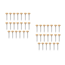40Pcs Golden Copper Furniture Upholstery Tacks Decorative Nails