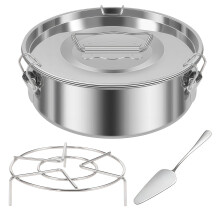 Ensemble de plateaux vapeur durable Ă une seule couche