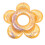 2Pcs Flower Design Swim Ring Durable PVC Inflatable Swimming Float 1