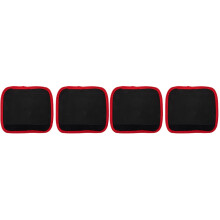 4Pcs Comfortable Lifting Pads Durable Workout Grips Black for Exercise