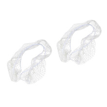 2Pcs White Latex Silk Aquarium Fish Tank Anti-Jumping Net Cover