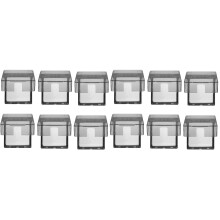 12Pcs Pc Material Waterproof Socket Black Wall Outlet Case