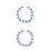 2Pcs Delicate Collar Decorative Adjustable Pet Accessory 1