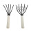 4Pcs Durable 5-Tine Clamming Rake Multipurpose Hand Tool for Beach Use 1