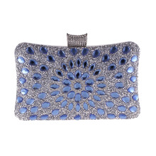 3Pcs Fashion Blue Evening Bag Stylish Clutch for Prom and Night Out