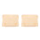 2Pcs Simple Beige Desktop Reading Rack Book Stand for Home 1
