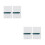 4Pcs Blue Correction Stickers Portable Multi-Function Removable Sheets 1