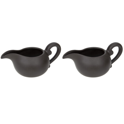 2 Pcs Small Porcelain Milk Jug Mini Coffee Creamer Pitcher Ceramic