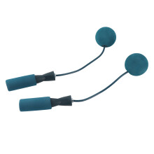 6,5 cm kabelloses Springseil mit schwerer Kugel und Doppel-Lagern für Indoor-Training, Blau