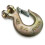 (8 pack) 5/16" Grade 70 Clevis Slip Hook with Latch 3