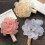 (3 Pcs) Elastiques Cheveux Fleur Tulle Femme 1