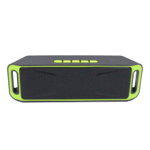 Qocolhg draadloze Bluetooth-luidspreker met AUX/USB/TF, HD-audio, verbeterde bas en FM-radio – draagbare buitenluidspreker voor op reis en feestjes