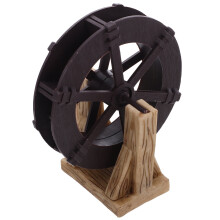 Mini fuente de cascada de escritorio con forma de gota de agua, decoración de plástico para acuarios y paisajes, colores surtidos.