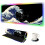 RGB Gaming Mouse Pad 35,4x15,8", Αδιάβροχη, Αντιολισθητική Βάση από Λαστιχένιο Υλικό, 14 1