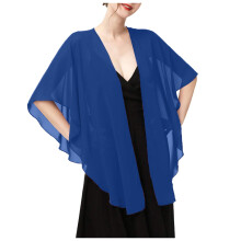 Chiffon sjaal en omslagdoek voor dames – transparante avondsjaal voor bruiloften, feesten, galajurken, vesten, pantalons, jaren 20-stijl – te