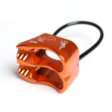 Rappel ATC Sikringsanordning Descender Camping Klatring Udstyr (Orange)