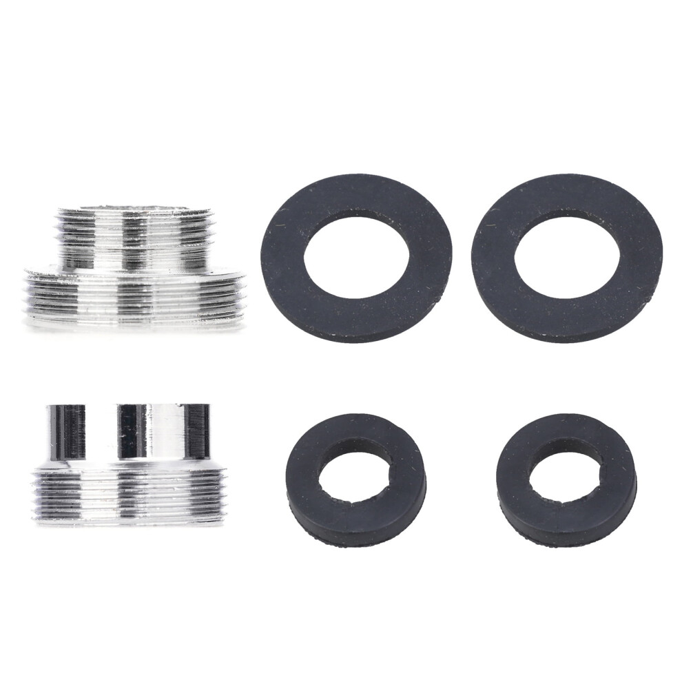2Pcs 22Mm To 16Mm Faucet Adaptors Tap Aerator Connector Replacement Water Hoses Adapter For Garden Hoses Water Filter 9551475142036