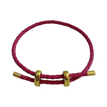 Justerbar unisex ståltau metallspenne håndkjede håndlaget minimalistisk parsmykke gave til ham henne