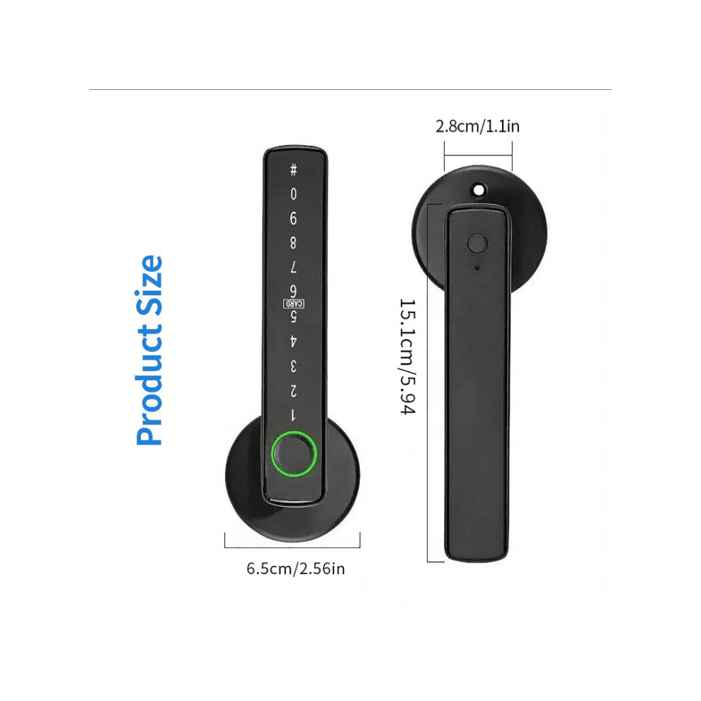Smart Deadbolt Lock For Interior Doors Fingerprint Password 974856962778