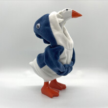 Abbigliamento da scrivania Executive Goose Felpe con cappuccio per scrivania da 7 pollici Oca divertente Mini oca da portico Accessori decorativi per