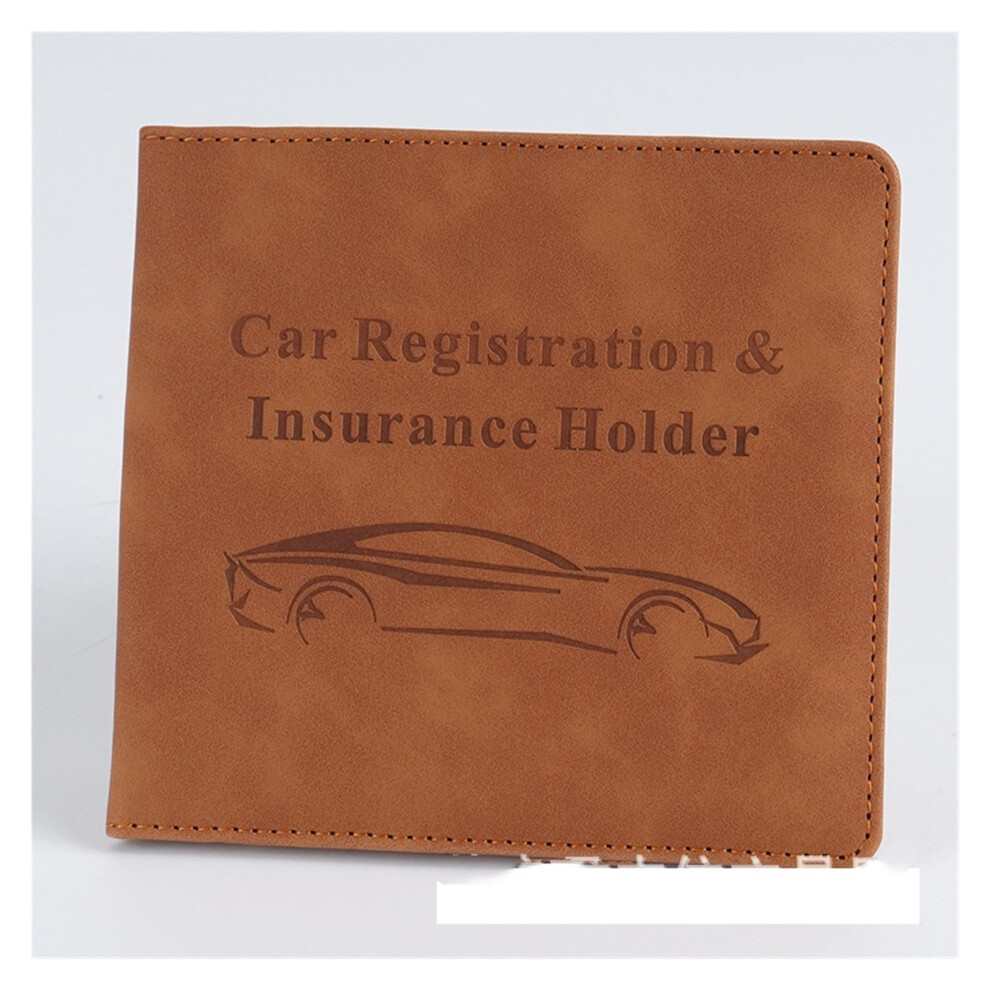 Guanghui Car Document Holder For Registration, Insurance & License Â Compatible With Glove Box, Leather Card Organizer Â 1 Pack 9340959226535