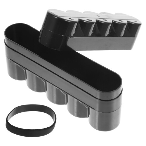 Black Plastic Film Case Durable Hard Shell Film Roll Storage 1