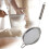 Stainless Steel Filter Screen, Fine Mesh Strainer, Kitchen Sieve, for Juicing, Straining Sauces, Separating Pulp, Silver, 1 Pc, by 1