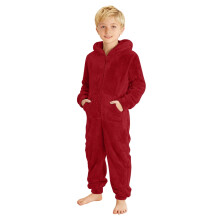 Macacão infantil unissex com capuz, em flanela macia e quentinha, ideal para o inverno, com bolsos, para crianças de 1 a 12 anos. Modelo moderno e