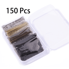 150 Pcs Bobby Pins,Zinc-Coated French Hair Pin,Ball-End Tips and Secure Grip Metal Hair Clips,Multicolor