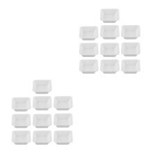 20Pièces Plateaux De Pesée En Plastique Simple Pratique