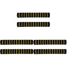 6Pcs Yellow Sponge Paddle Wraps Non-Slip Kayak Grip Covers for Comfort