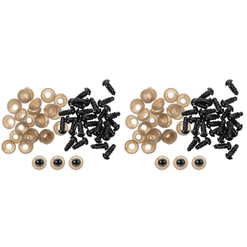 2Ensembles Yeux De En Plastique Pour Projets DIY Créatifs