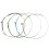 12Pcs Professional Stainless Steel Viola Strings Metal Replacement Set 1