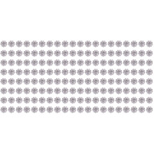 200Pcs Decorative Rhinestone Alloy Buttons Silver DIY Clothes Charms