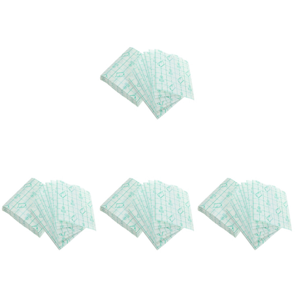Happyyami 400Pcs Easy Use Makeup Hand Palettes Adhesive Cosmetic Mixing Plates