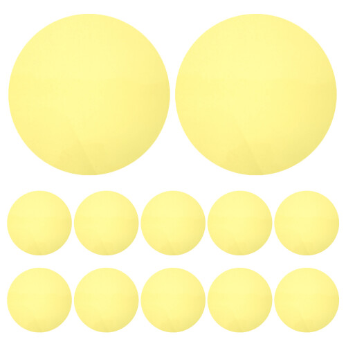15Pcs Yellow Pet Gel Light Diffuser Films for Home Ambiance