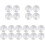 20 Pcs Round Aluminum Cake Desktop Aluminum Alloy Appendix 1
