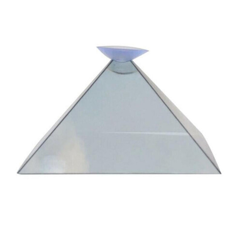 Support pour projecteur vidéo pyramidal holographique 3D pour smartphone Smart UK Pho